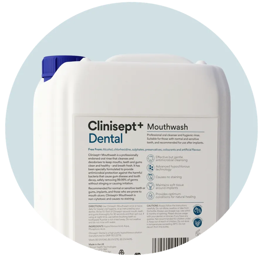Clinisept+ Dental вода за уста 5 л
